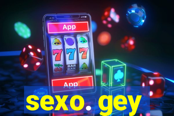 sexo. gey